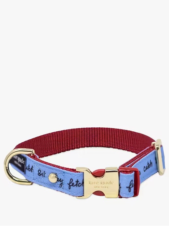 kate spade Other - Kate Spade New York “Fetch” Dog Collar S/M Adjustable Designer Pet Collar NWT
